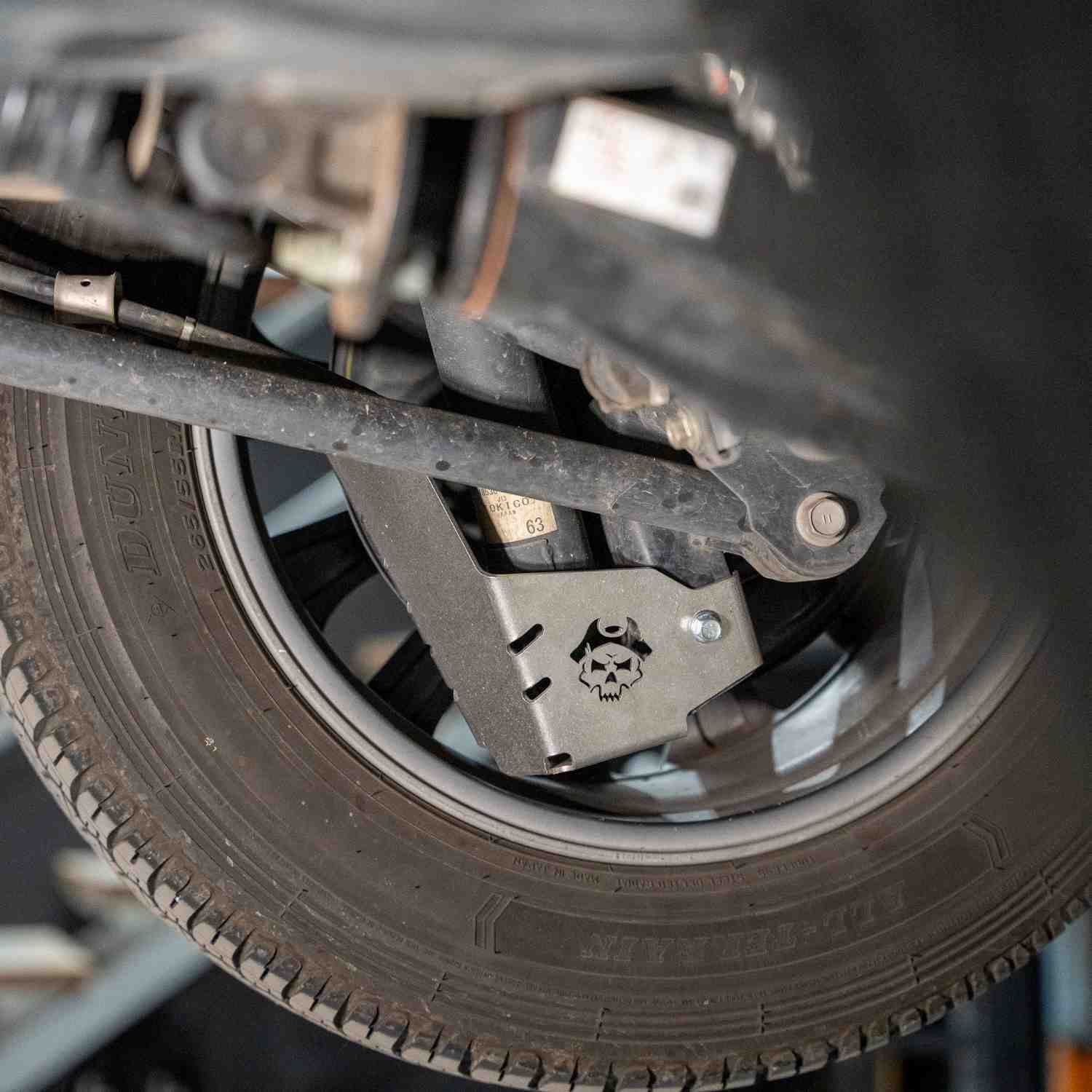 Rear Shock/Suspension Guards - Prado 150