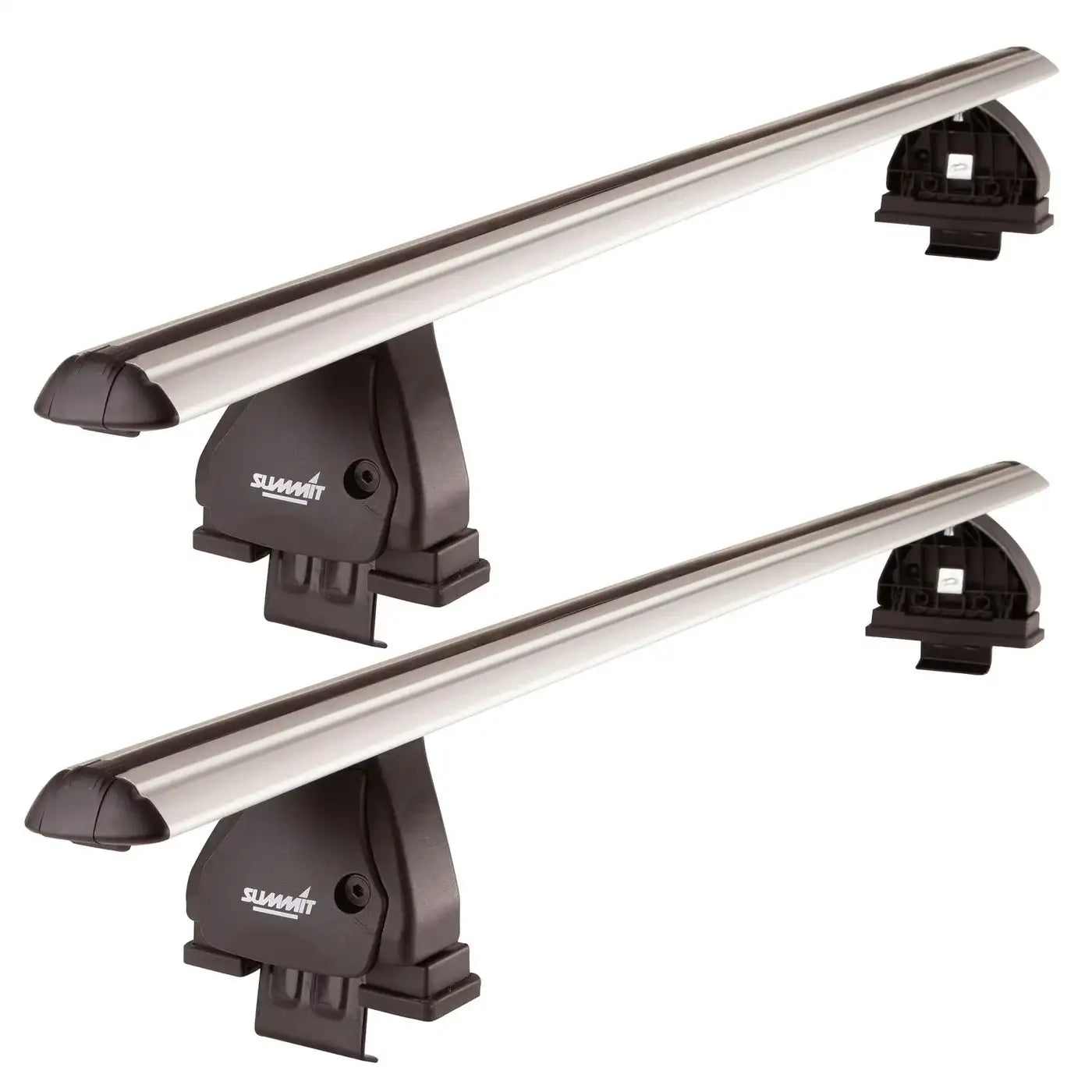 Toyota Yaris Verso MPV 5-dr 2000-2005 Summit Roof Bars - Roof Tent Compatible Aluminium