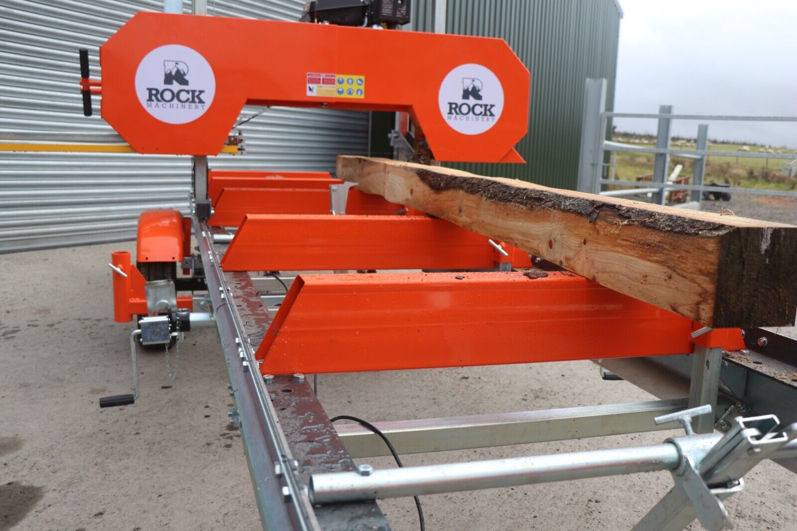 RSM-79T Trailer Mounted Saw Mill