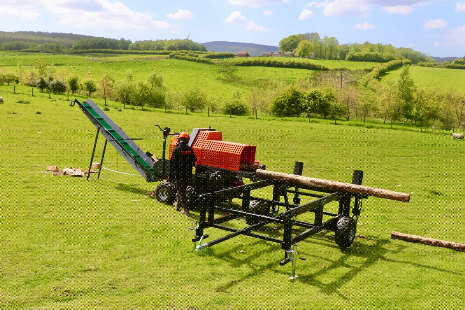 VR30TJ Dominator Firewood Processor