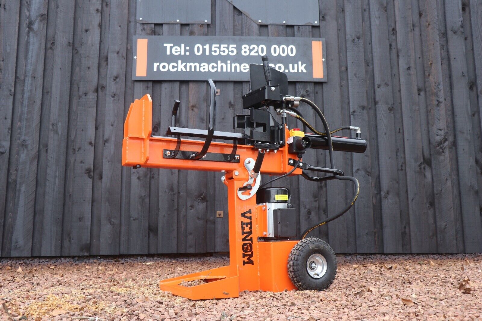 12ton Venom Compact MK2 Series Electric Log Splitter