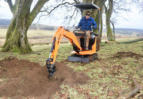 RD-132 Micro digger with 3 Buckets