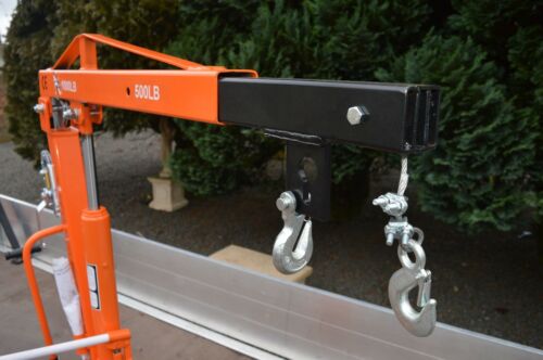 1000lb Swivel Lifting Crane With Winch